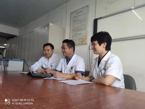 齐鲁中医药优势专科集群肺病1群专家对禹城市中医院开展巡查工作